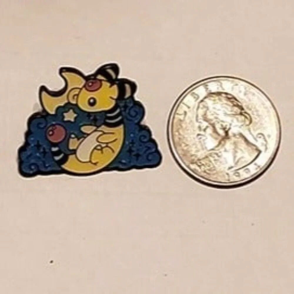 Limited Edition Glitter Enamel Ampharos Pokemon Pin - Picture 3 of 4